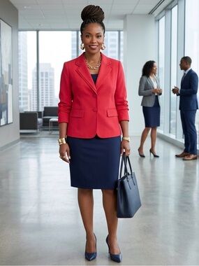 Danillo Coral Pink Women's Blazer